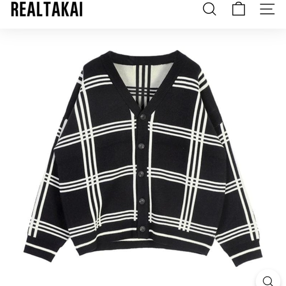 Realtakai. Men's cardigan - Picture 1 of 4